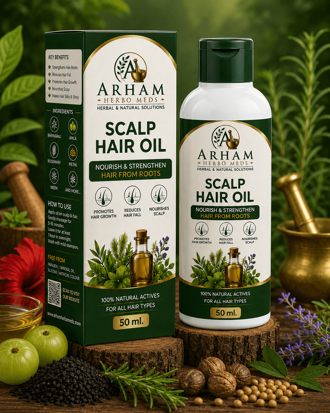 SCALP HAIR OIL